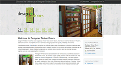 Desktop Screenshot of dtdoors.com.au